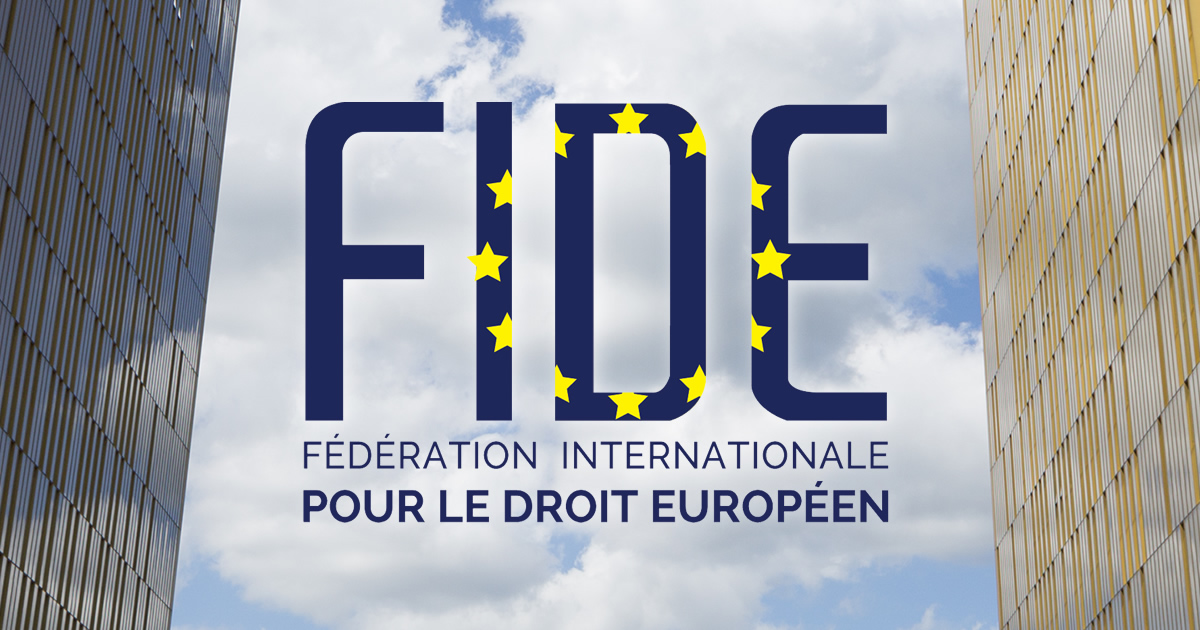 FIDE, International Federation of European Law